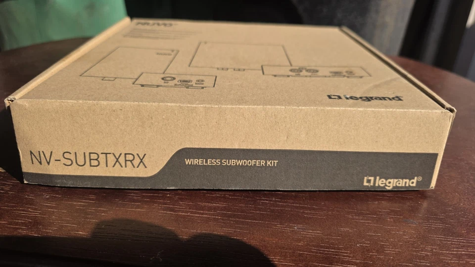 全新 NUVO 无线低音炮接收器 - NV-SUBRX Legrand 从未使用过 开箱 — 第 2/4 张图片