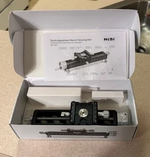 NiSi Macro Focusing Rail NM-180S with 360 Degree Rotating Clamp -Free Shipping