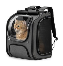 Pecute Cat Backpack Carrier, Large Space Cat Bubble Backpack, Breathable Cat ...