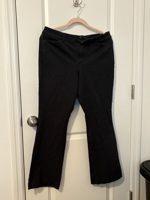 Old Navy Pants Womens Size14 Gray High Rise Pixie Flare Secret Smooth Pockets