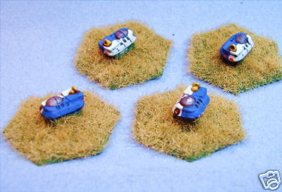 Battletech painted Remote Hover Drones (4) LG