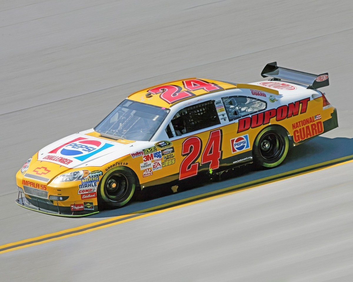 Jeff Gordon #24 Pepsi Challenger COT Retro NASCAR 8