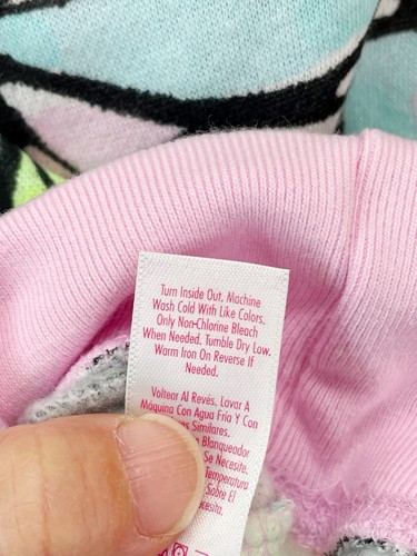 Justice Girls Half-Zip CX Butterfly Pullover Sweatshirt Size S (7/8) | NWT - Picture 12 of 12