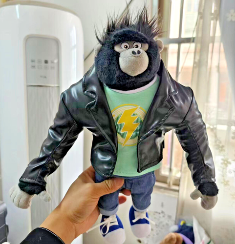 Johnny el gorila de peluche de 15"" para cantar película - Imagen 2 de 4