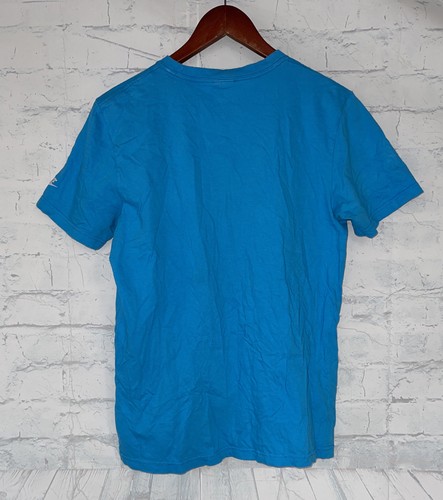 VTG 90s Nike Bo Knows Bo Jackson Graphic Print Rare Tee - Blue - Small - Picture 6 of 6
