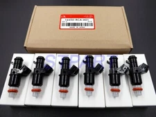 6 NEW OEM FUEL INJECTORS 16450-RCA-A01 ACCORD 3.0L TL 3.2L ODYSSEY PILOT MDX 3.5