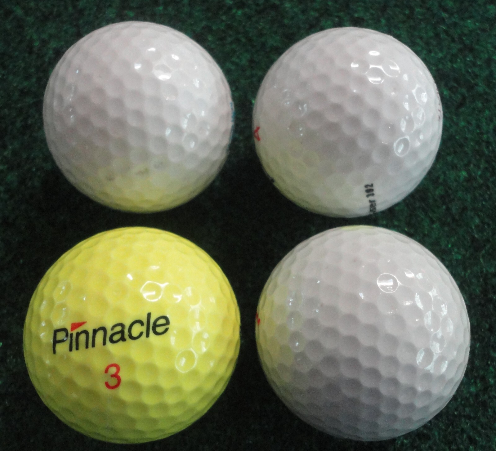4 Golf Course LOGO Golf Balls Mill Creek Northgate Sandestin Singletree