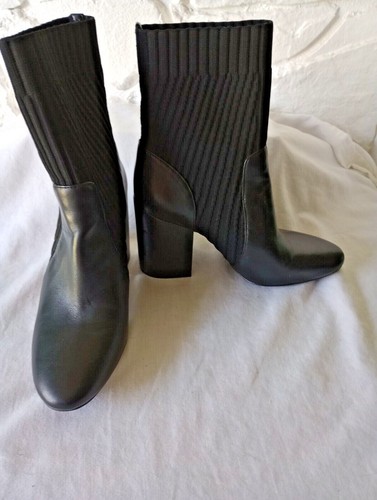 Vince Camuto Leather/Textile Ankle 