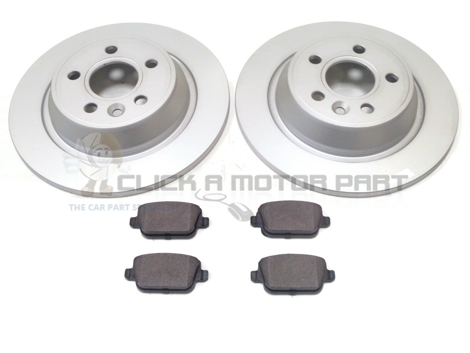 FORD KUGA 2.0 TDCi TITANIUM & ZETEC REAR 2 BRAKE DISCS AND PADS SET NEW eBay