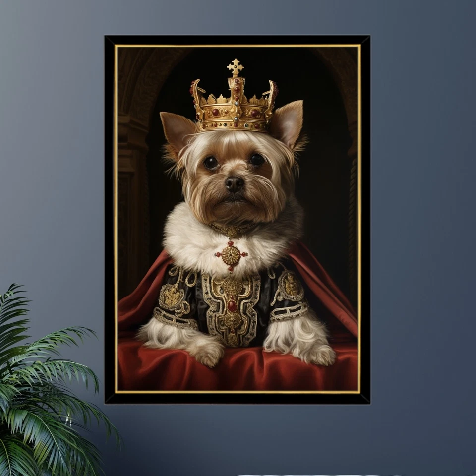 Yorkshire Terrier Royal King Jigsaw Puzzle 300/500/1000 Piece - Image 3 of 3