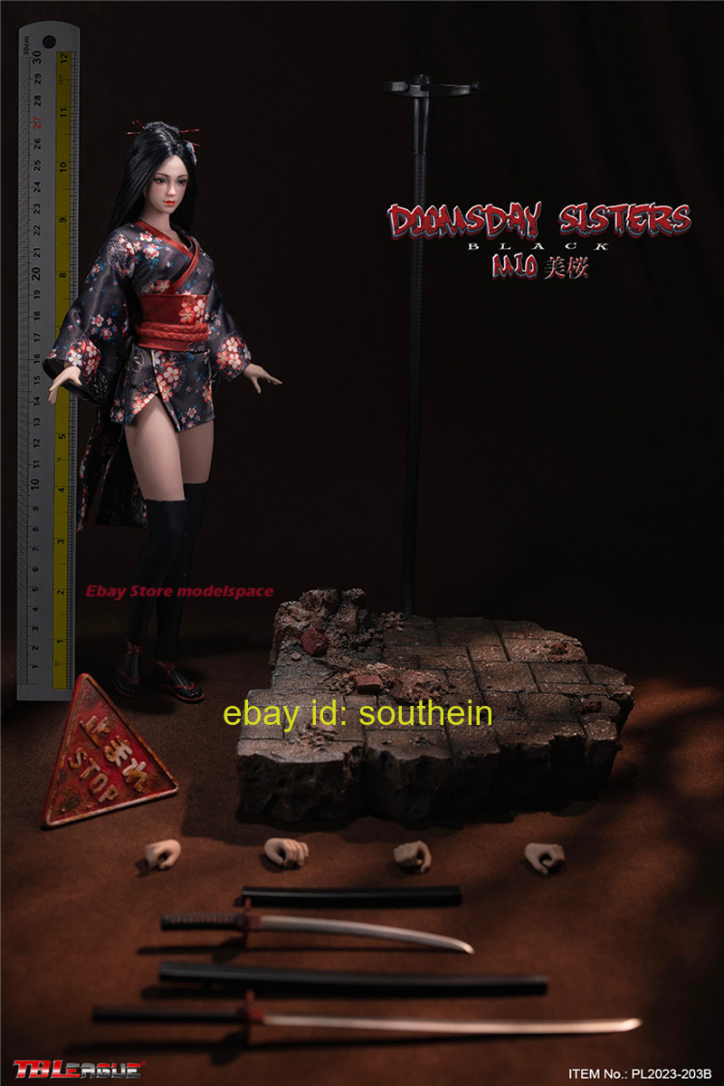 TBLeague 1/6 ドゥームズデイ シスター 美桜 PL2023-203B TBLeague 1/6 PL2023-203B Doomsday Sisters Mio Black Action