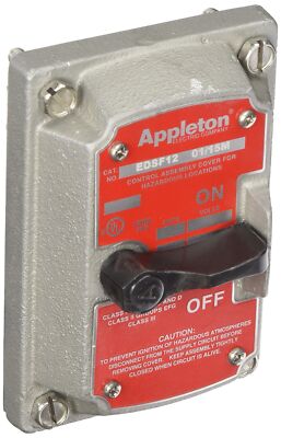 APPLETON EDSF12 Contender Cover 1P & 2P Switch