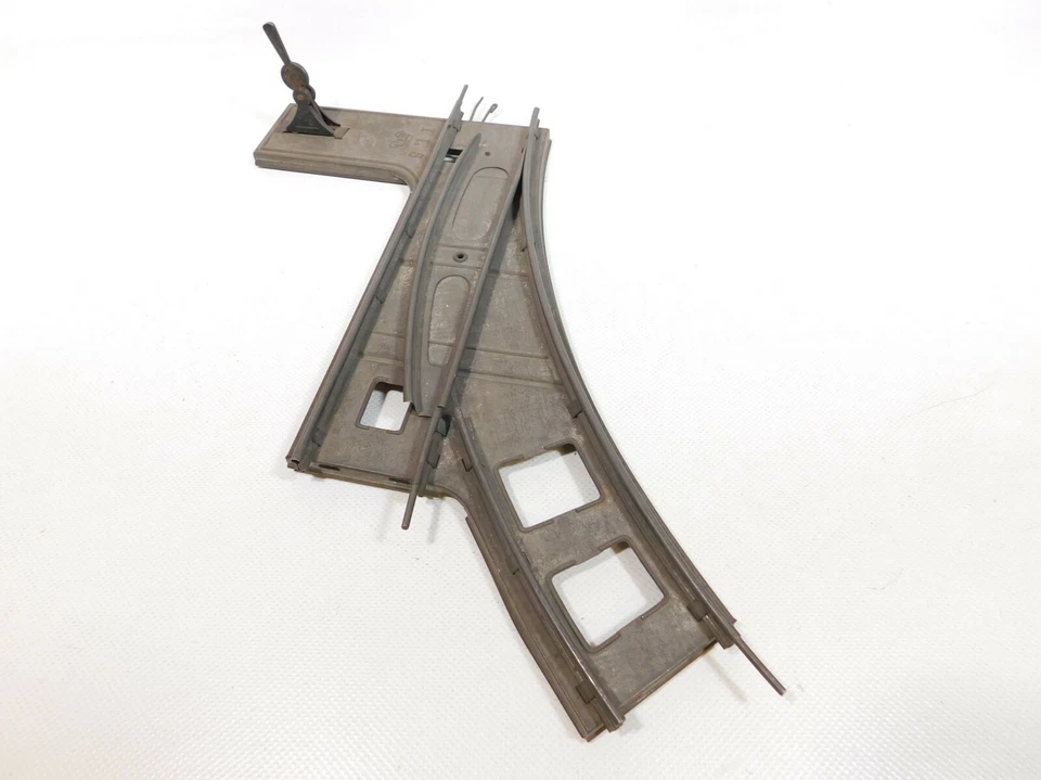 Märklin Spur 1 Blech-Weiche links 8er/8 er Kreis für Uhrwerk-Betrieb #CM592-1 - Bild 4 von 4