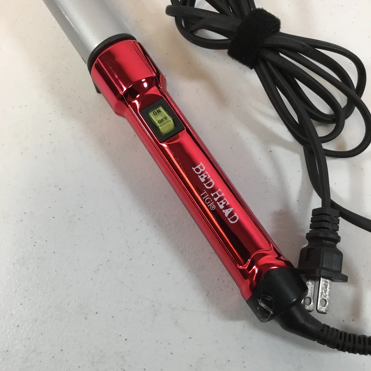 Bed Head BH353 Red Silver Corded Electric Curlipops Clamp Free