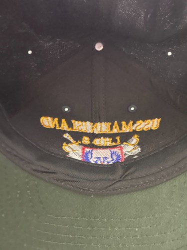 U S NAVY CAP "USS MAKIN ISLAND " LHD-8 - Picture 5 of 5