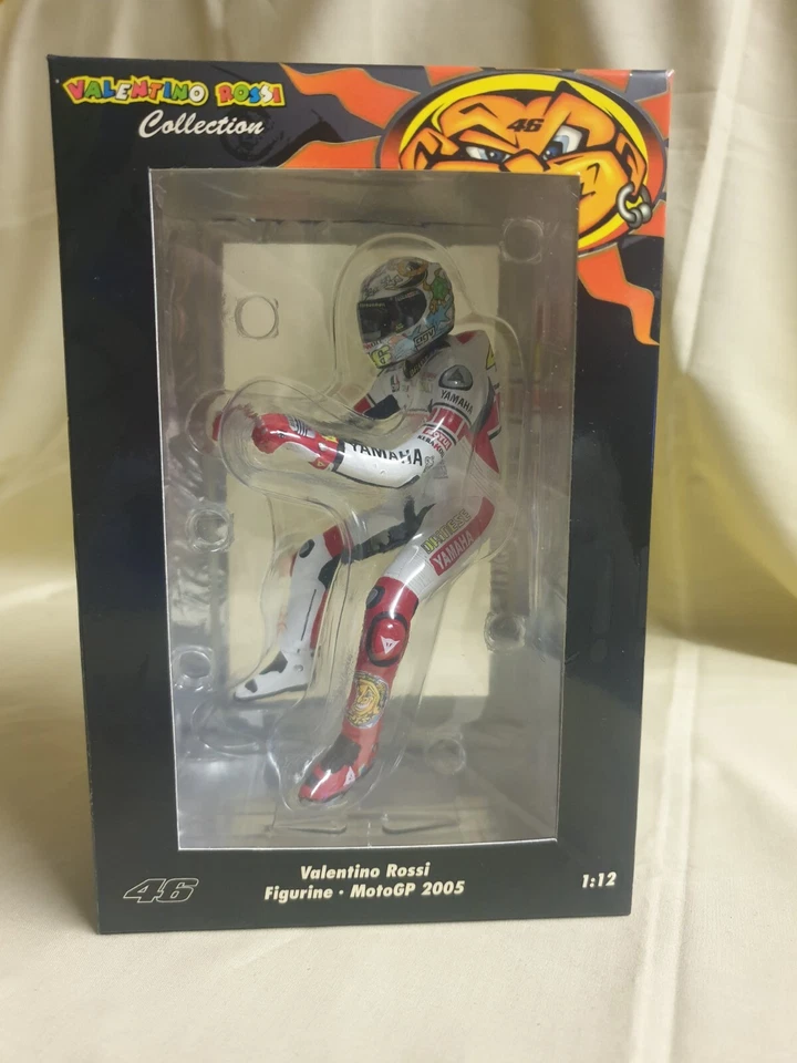 MINICHAMPS VALENTINO ROSSI 1/12 FIGURE 2005 Valencia - Image 3 of 4