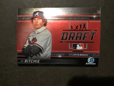 2022 Bowman Draft JR Ritchie Draft Night Insert Atlanta Braves