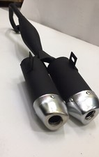 Marmitta Con Doppio Scarico Per Mini Moto GP 50cc 4,5cv