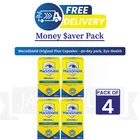 MacuShield Original Plus 90 Count Vision Support & Vitamin B2 Bundle - PACK OF 4