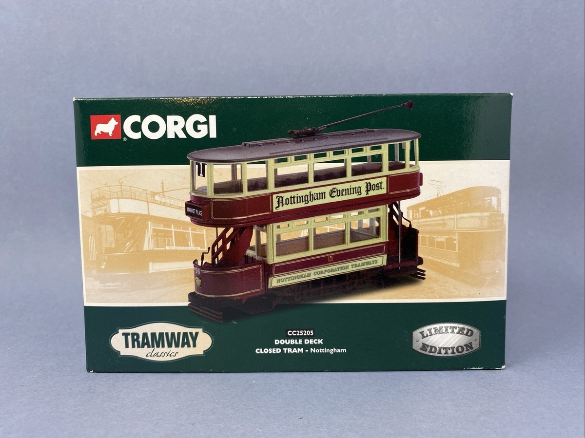 Corgi ダブルデッキトラム Corgi 97266, Double Deck Tram - Free Price Guide & Review