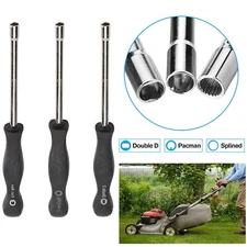 3pcs Alloy Steel Screwdrivers Splined Carburetor Chainsaw Adjustment Tool Set