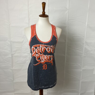 DETROIT TIGERS - MLB Genuine Merchandise Fifth & Ocean Womens Tank Top Small