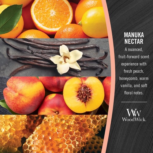 WoodWick Manuka Nectar Ellipse Scented Candle - Picture 3 of 4