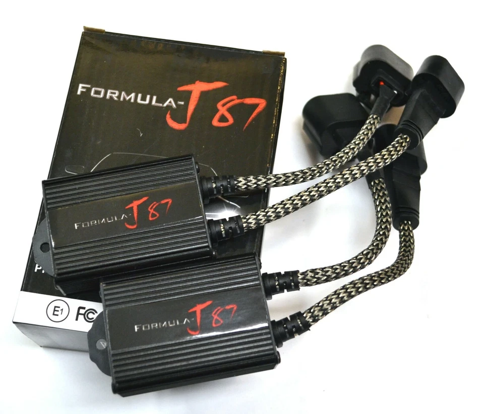 LED G8 Canceler 9008 H13 6000K White Two Bulbs Head Light Xenon Look Hi/Lo Beam - Image 3 of 4