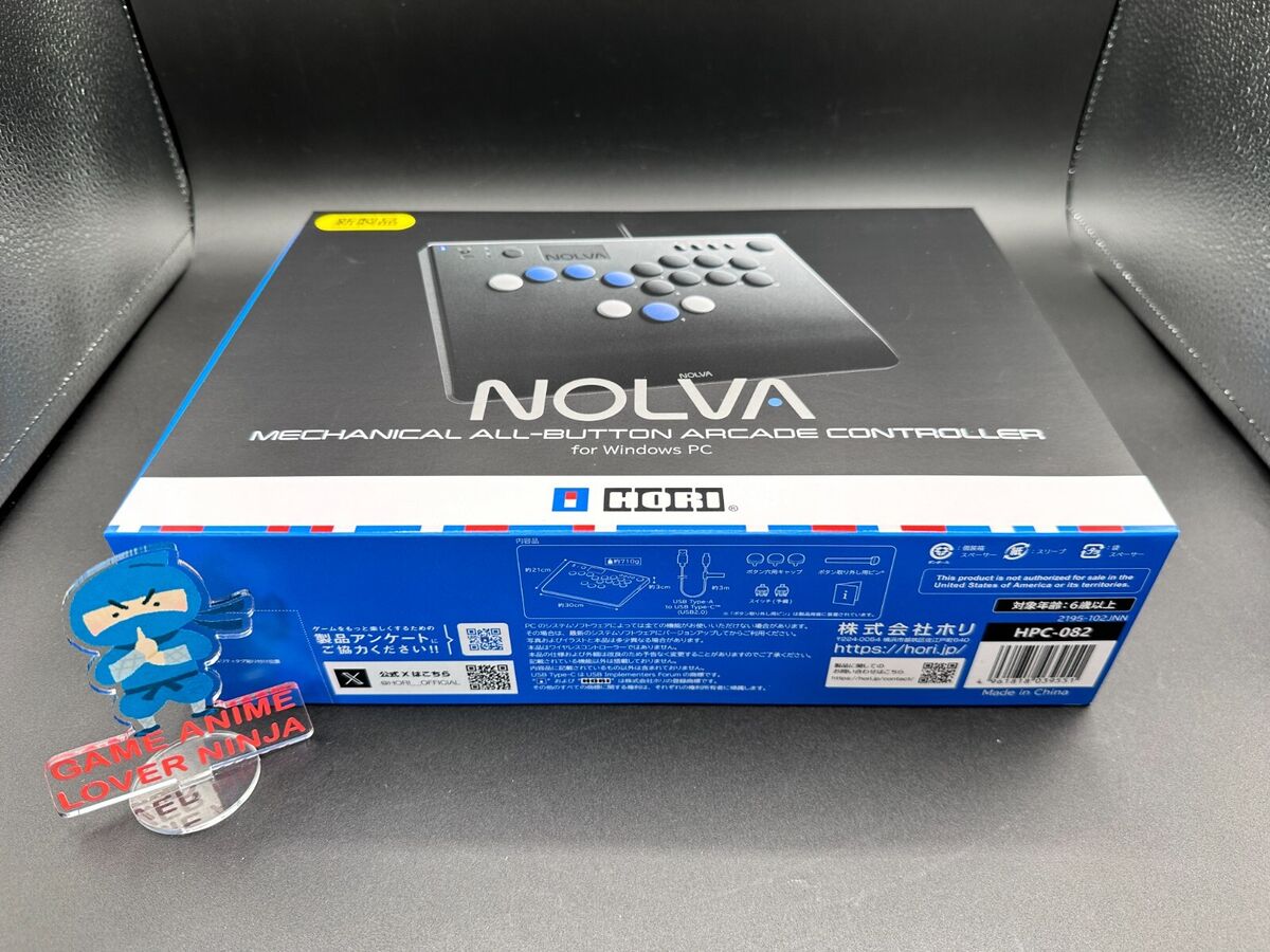 Hori Nolva Mechanical All-Button Arcade Leverless Controller Hori Nolva Mechanical All-Button Arcade Leverless Controller