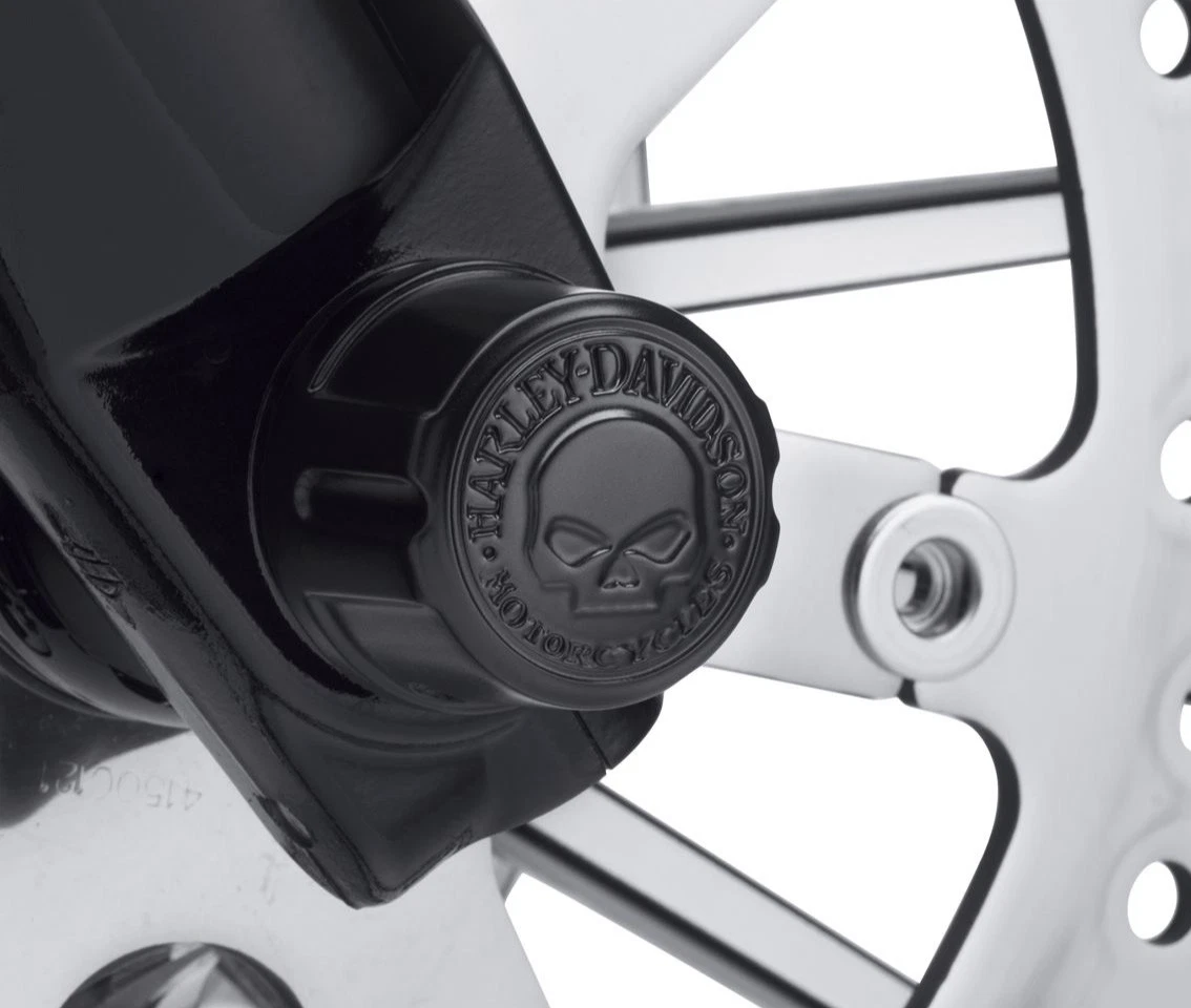 Harley davidson black store axle covers