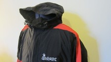 Coat IMAX White Squall Smock pullover jacket & hood Black Red XL sailing fishing