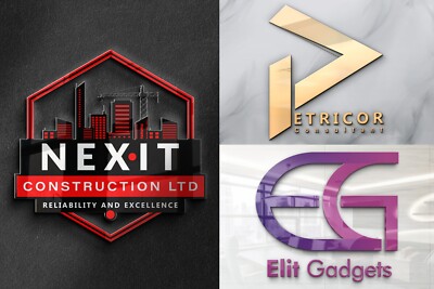 Custom Logo Design for Business | Professional Graphics | Unlimited Revisions