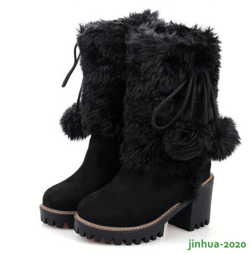 ブーツその他 DEINET POM POM FUR BOOTS IN BLACK KDPYS4WC111 BT2356485-3589-1_295x430.jpg