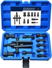10PC Motorcycle Inner Bearing Removal Tool Extractor Puller Set Internal 8-25MM