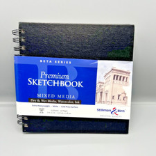 Stillman  Birn Beta Series Premium Hard-Bound Wirebound Sketchbook 7x7  25sheet