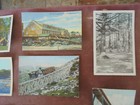 11 VINTAGE POSTCARDS NORTH CONWAY AND MT WASH VALLEY CONWAY COG RAILWAY ENCHANTE — photo 3