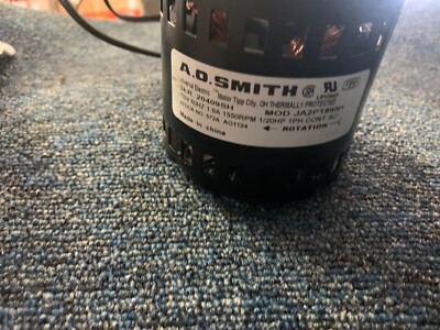 A.O.SMITH SER. 20409SH - 1550rpm Motor Kit