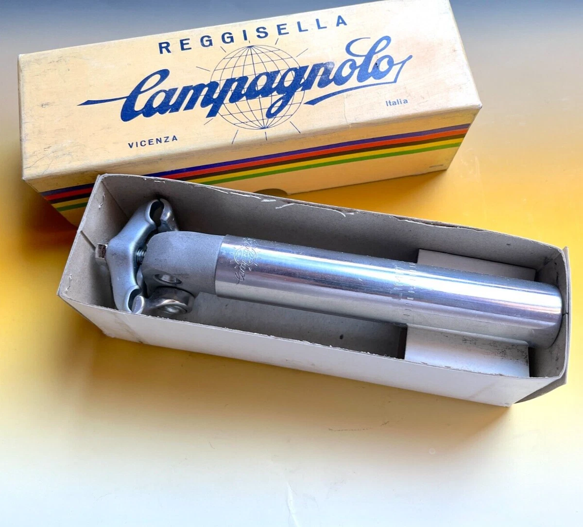 Tige De Selle (reggisella) Campagnolo Super Record Vintage - Pour Vélo De Course Années 80 - 27.2mm