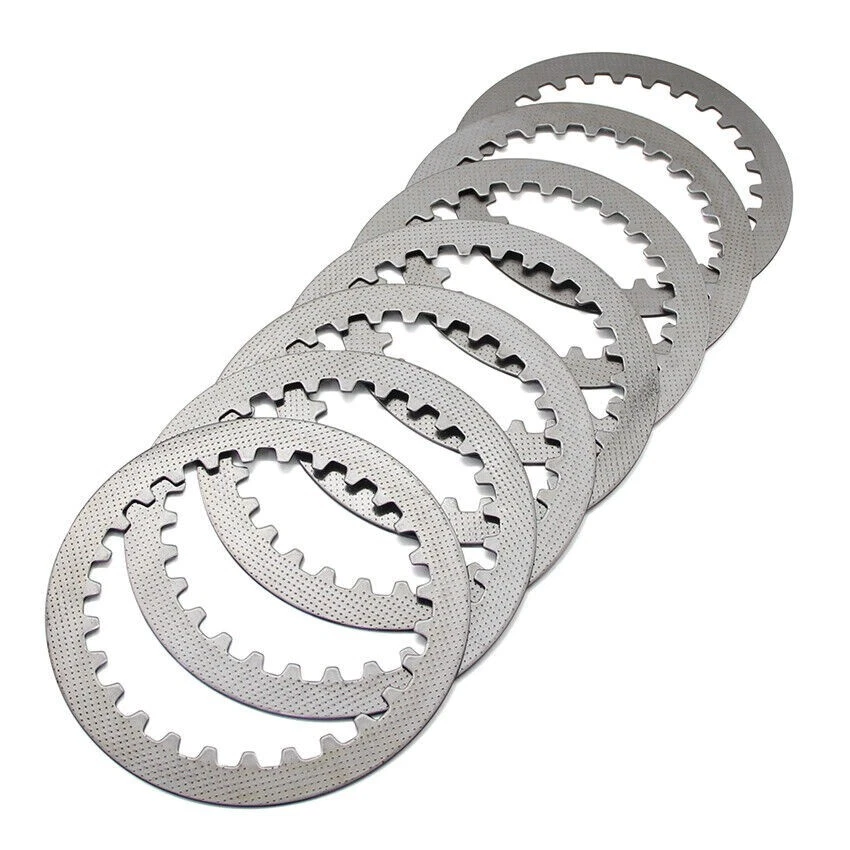 Clutch Friction Steel Plates Disc Kit For Yamaha SR400 SR500 TT500 XT500 76-17 - Изображение 4 из 4