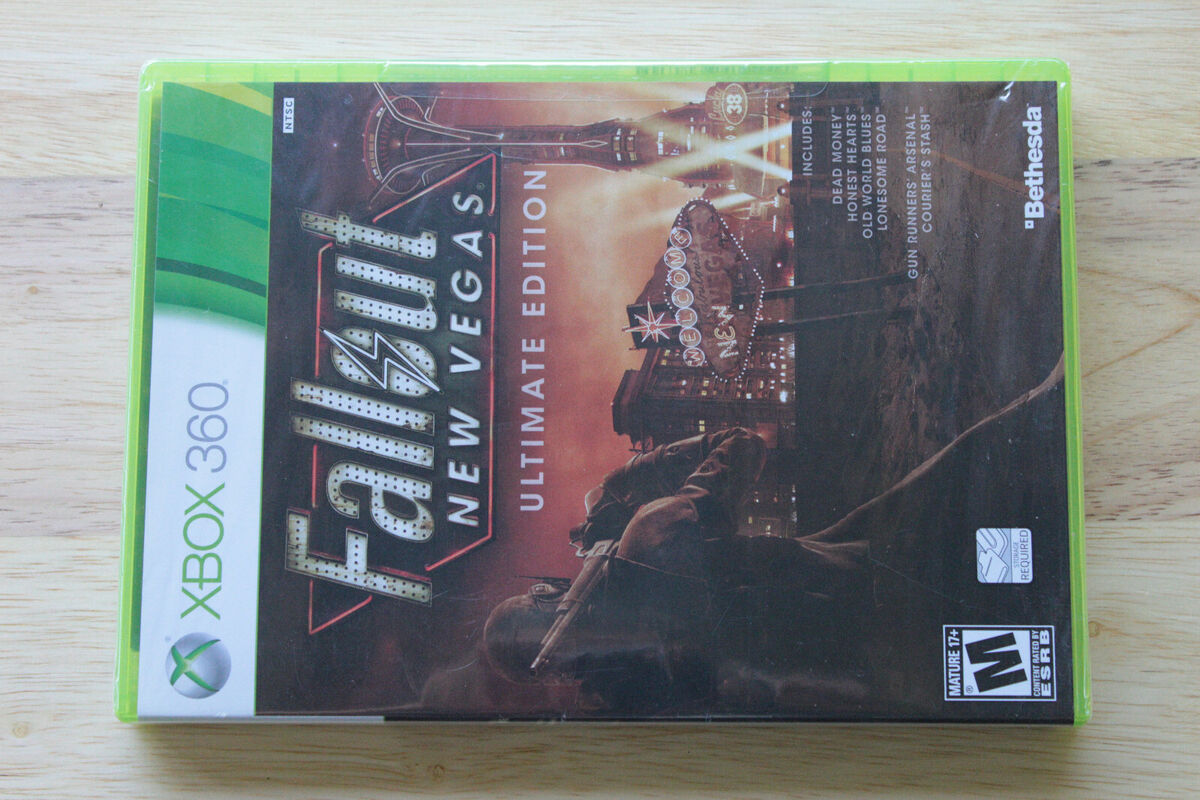 Fallout: New Vegas Ultimate Edition Xbox 360 first edition Fallout: New Vegas Ultimate Edition Xbox 360 first edition