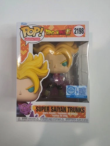 Funko Pop! Super Saiyan Trunks #2198 Exclusive Vinyl Figure + PROTECTOR
