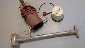 Miele Mielette Sonderklasse – 50er Jahre – Dunkelrot/Gold – Motor läuft – Raritä