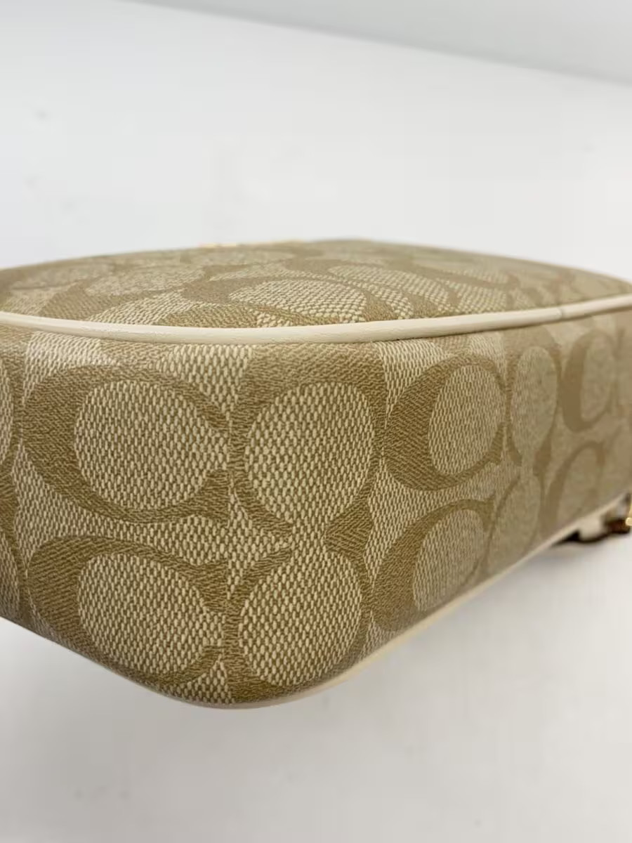 COACH Jamie Signature Shoulder Bag in PVC with Beige Print (CQ874) thumbnail 7