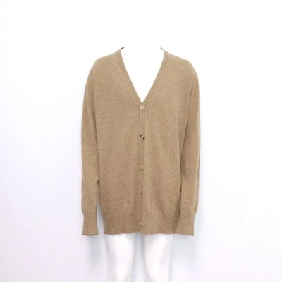 Maison Margiela Backstitch Wool V-Neck Men's Cardigan 1059 152900144 [P] - Photo 1/4