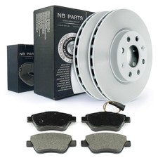 Bremsscheiben + Bremsbeläge vorne 257mm für Fiat Grande Punto 199