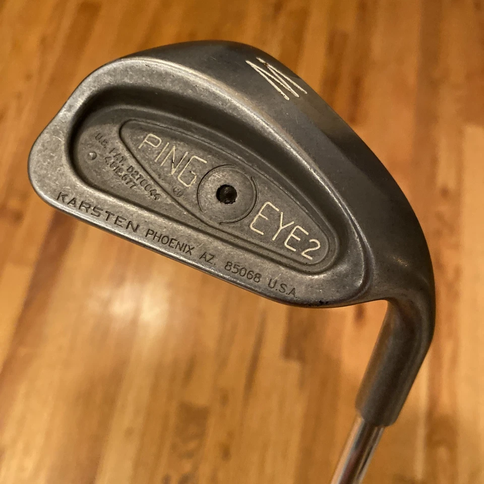 Ping Eye 2 SW Punto Negro ZZ Lite Acero +1 Longitud 37" Karsten Pitching Wedge Derecha Foto 3 de 4