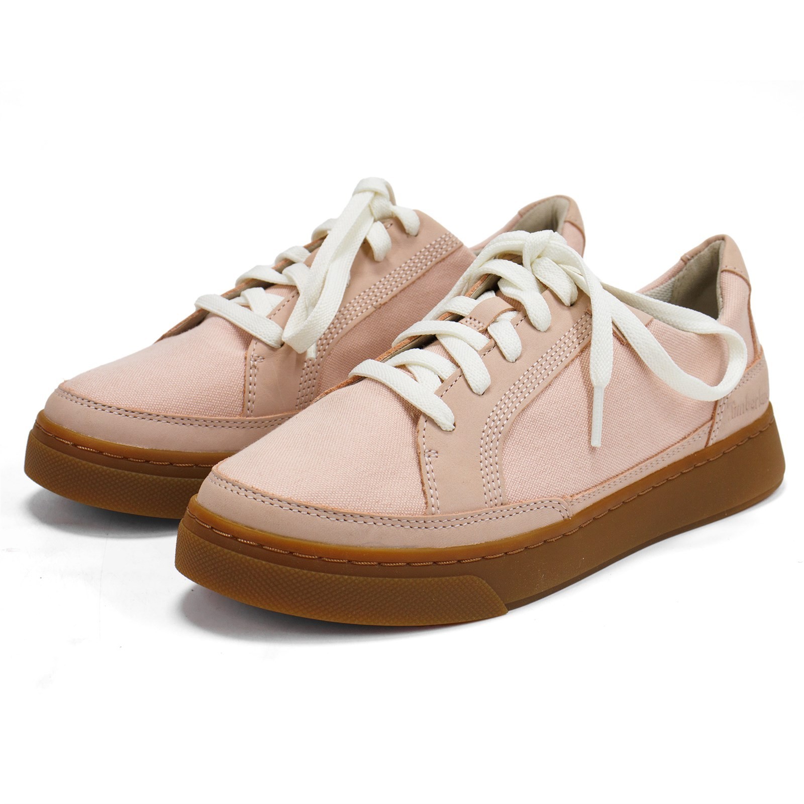 Timberland Women's Atlanta Green EK+ Low Top Cotton Sneakers