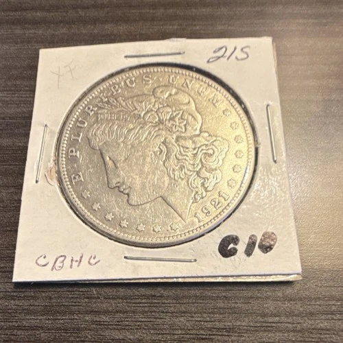 1921 Morgan $1 San Francisco Circulated Silver Dollar 0.9 Fineness