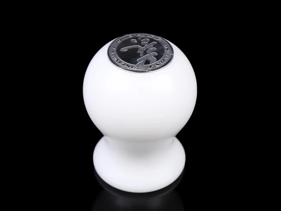 Perilla de cambio de luz blanca JS RACING (real de Japón) Foto 4 de 4