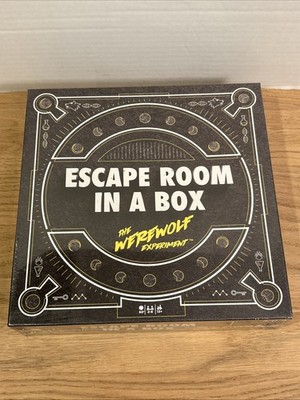 Escape Room In A Box: The Werewolf Experiment   Mattel Games   Puzzles and Clues